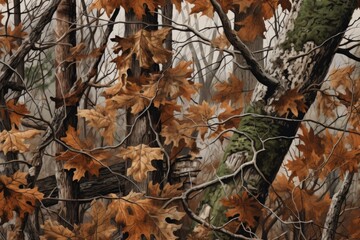 Autumn Woodland Serenity
