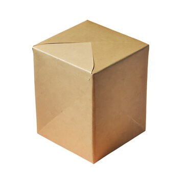 Cardboard box or brown paper box