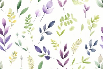 Floral Watercolor Pattern