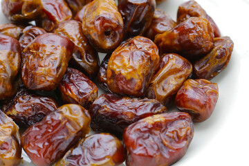 Dates or dattes palm fruit