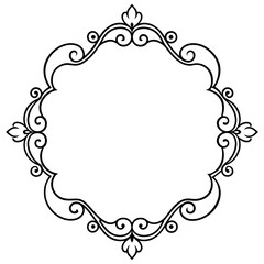frame with ornament