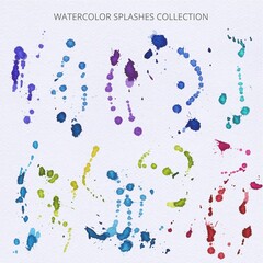 Watercolor Splashes Collection