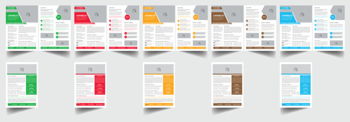 Technical Data Sheet layout template. Product Catalogue & modern a4 product catalog design template, Minimalist product brochure template design, A4 flyer, corporate flyer, business flyer, catalog