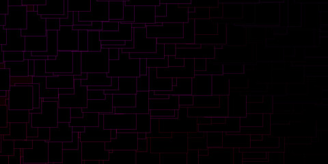Dark Pink vector pattern in square style.
