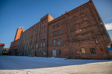 Over 150-Year-Old 19th century Abandoned Brick Grain Mill Powered by Electricity