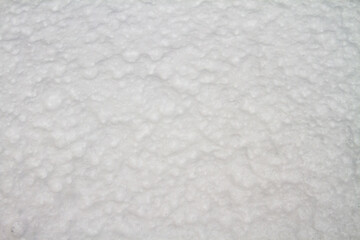 Texture of bubbles of well-condensed, homogeneous white soap foam.