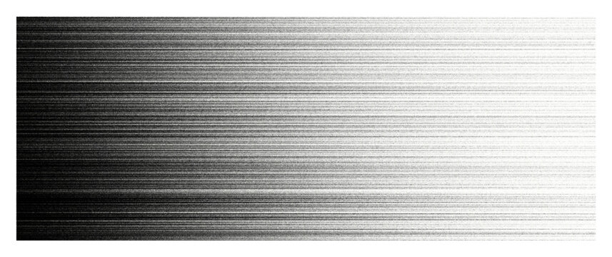 Halftone vector texture effect. Monochrome abstract gradient linear horizontal background.