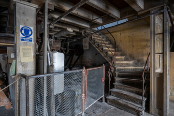 Over 150-Year-Old 19th century Abandoned Brick Grain Mill Powered by Electricity