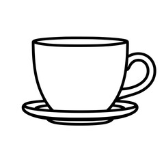 coffee, cup, drink, tea, cafe, hot, mug, vector, espresso, white, beverage, breakfast, illustration, icon, saucer, isolated, cappuccino, black, caffeine, steam, symbol, brown, restaurant, mocha, choco