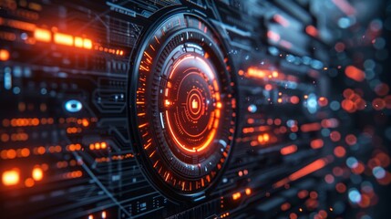 a futuristic security technology