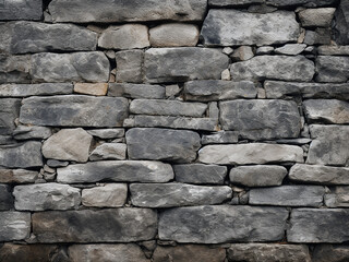 Obraz premium Background and texture of rough cement masonry wall up close