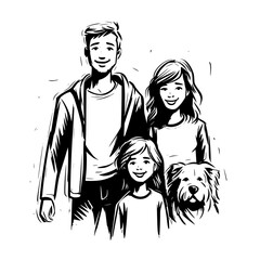 stick family svg bundle, stick family clipart, stick family cut files, huge pack of stick figure svg, svg files for cricut, family svg png bundle, family clipart, fathers day svg, father and children 