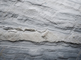 Gradation adds depth to the texture of cool grey travertine marble