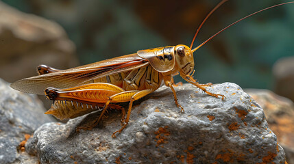 Grasshopper, British Columbia, Canada. - obrazy, fototapety, plakaty