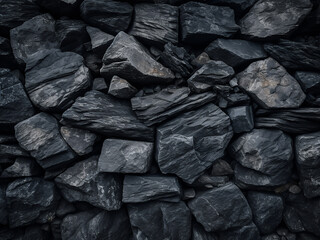 Dark grey stone texture close-up, perfect for design wallpapers and webpage logos