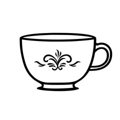 coffee, cup, drink, tea, cafe, hot, mug, vector, espresso, white, beverage, breakfast, illustration, icon, saucer, isolated, cappuccino, black, caffeine, steam, symbol, brown, restaurant, mocha, choco