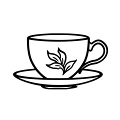 cup, coffee, white, isolated, drink, mug, saucer, empty, tea, cafe, beverage, espresso, breakfast, object, ceramic, plate, nobody, porcelain, coffee cup, single, china, dishware, ceramics, hot, cappuc