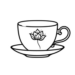 cup, coffee, white, isolated, drink, mug, saucer, empty, tea, cafe, beverage, espresso, breakfast, object, ceramic, plate, nobody, porcelain, coffee cup, single, china, dishware, ceramics, hot, cappuc