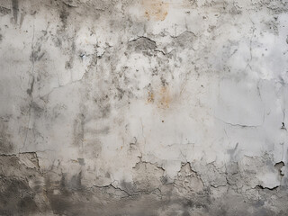 Detailed texture of dirty and damaged cement wall - obrazy, fototapety, plakaty