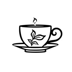 cup, coffee, white, isolated, drink, mug, saucer, empty, tea, cafe, beverage, espresso, breakfast, object, ceramic, plate, nobody, porcelain, coffee cup, single, china, dishware, ceramics, hot, cappuc