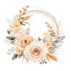 bouquet of roses and flowers