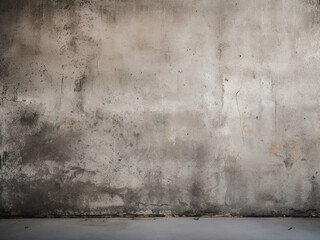Fototapeta premium Grungy and smooth concrete wall serves as background