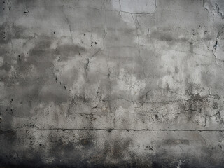 Grungy flat concrete wall serves as textured background - obrazy, fototapety, plakaty