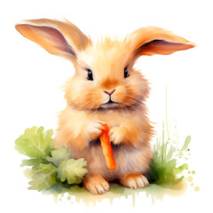 rabbit and carrot