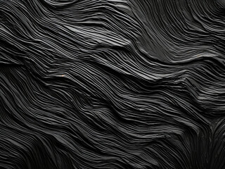Abstract background with hand-drawn black fiber lines on white