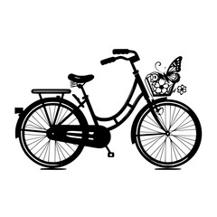 Fototapeta premium Bicycle SVG, Bike SVG, Bicycle Cut File, Bike Cut File, Bicycle Vector, Bike Vector, Bicycle Clipart, Bike Clipart, Cricut, Png, Silhouette, Mountain Bike Svg bundle, svg files for cricut, digital dow