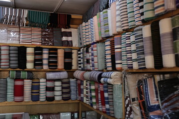 A loincloth shop made in Burkina Faso West Africa