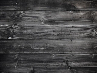Background with vintage appeal: black and white wooden texture
