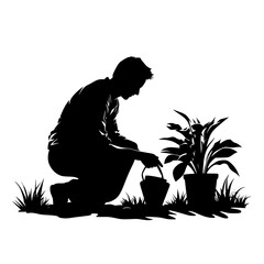 Gardening svg, Gardener svg, Garden svg, man, woman, Gardening SVG, Garden svg, Gardening svg, Flowers SVG, Nature svg, Trees svg, Plants svg, Garden tools svg, Love to garden svg, Yard, Garden Tools 