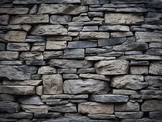 Fototapeta premium Modern stone wall texture creates contemporary backdrop