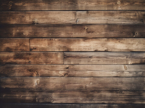 Grungy wooden backdrop provides ample space for your design