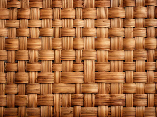 Natural patterns adorn the wooden texture of rattan