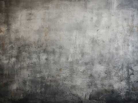 Template: grey textured backdrop with distressed, scratched board