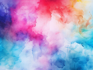 Fototapeta premium Watercolor-painted backdrop offering abstract aesthetic