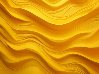 Abstract wavy texture features a spectrum of yellow hues