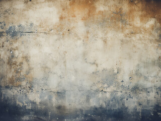 Large grunge textures create the perfect setting