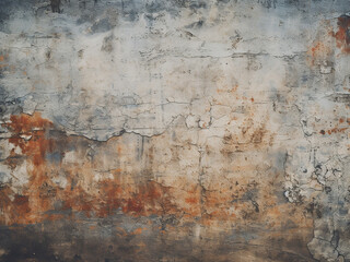 Aged wall texture with scratches forming the background