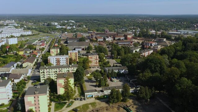 Beautiful Landscape Apartment Konskie Krajobraz Bloki Aerial View Poland