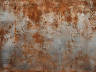 Aged galvanized iron wall texture forming the background