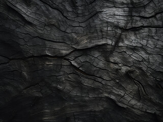 Texture of aged surface captured in black tones