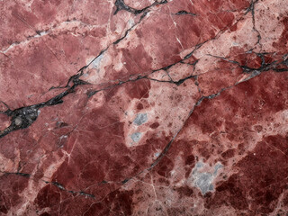 Naklejka premium Texture of aged red granite, detailed with scratches and cracks