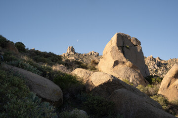 rocks in the mountains