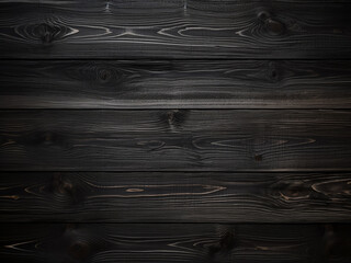 Blank black wood texture provides ample copy space - obrazy, fototapety, plakaty