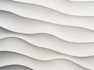 White concrete wall exhibits a background with convex pattern