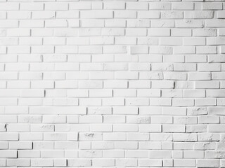 Background featuring a white-painted blank brick wall