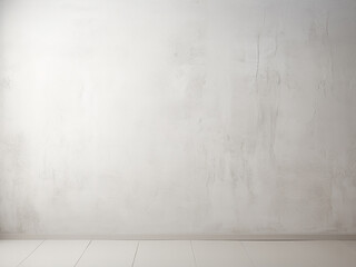Background featuring texture of white plaster wall - obrazy, fototapety, plakaty